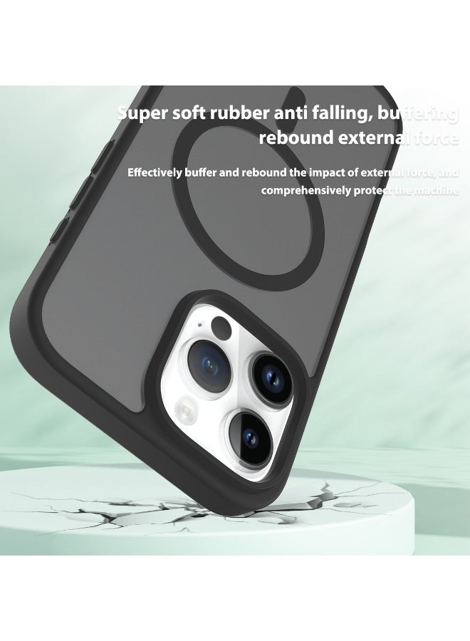 iPhone 16 Pro Max Skin Feeling Case With MagSafe - Black - Image 3